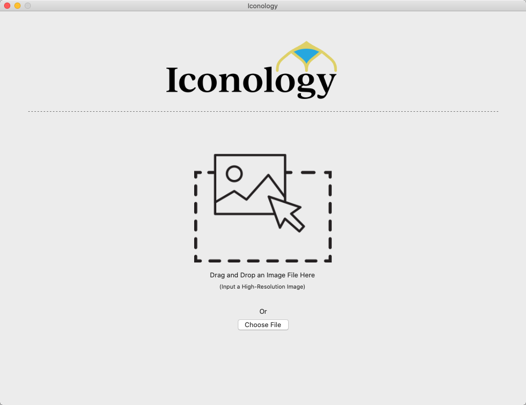 Iconology 1.1 : Main Window