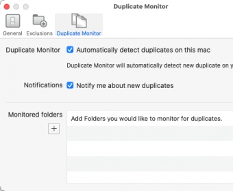 Duplicate Monitor