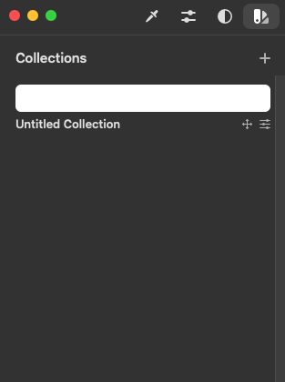 ColorSlurp 3.2 : Collections tab