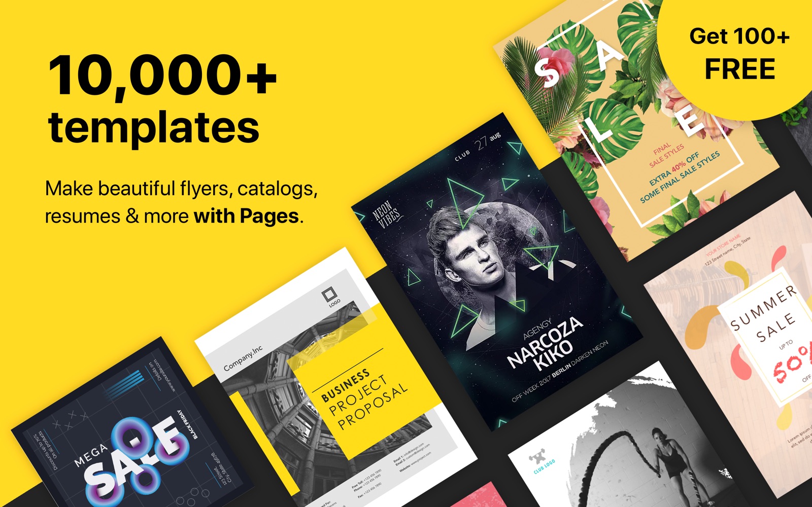 Kit for Pages - Templates 2.5 : Main Window