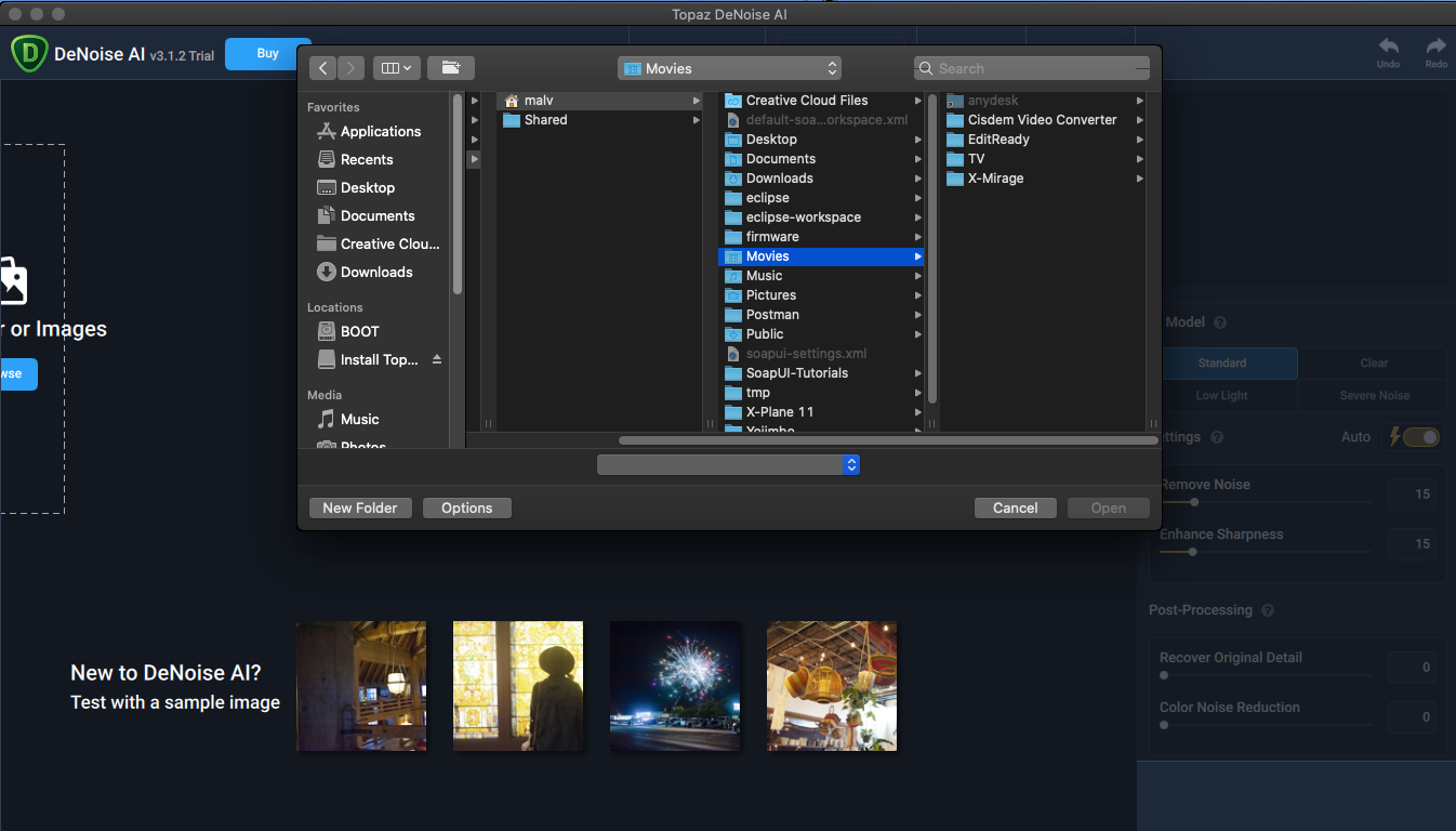 best movie editor for mac denoise