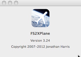 FS2XPlane 3.2 : Main window
