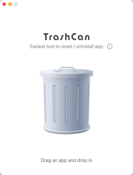 Smart Trash Can 1.0 : Main Window