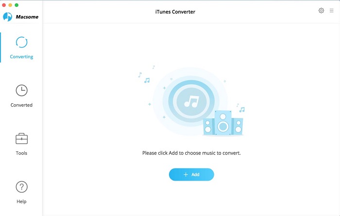 Macsome iTunes Music Converter 3.3 : Main Window