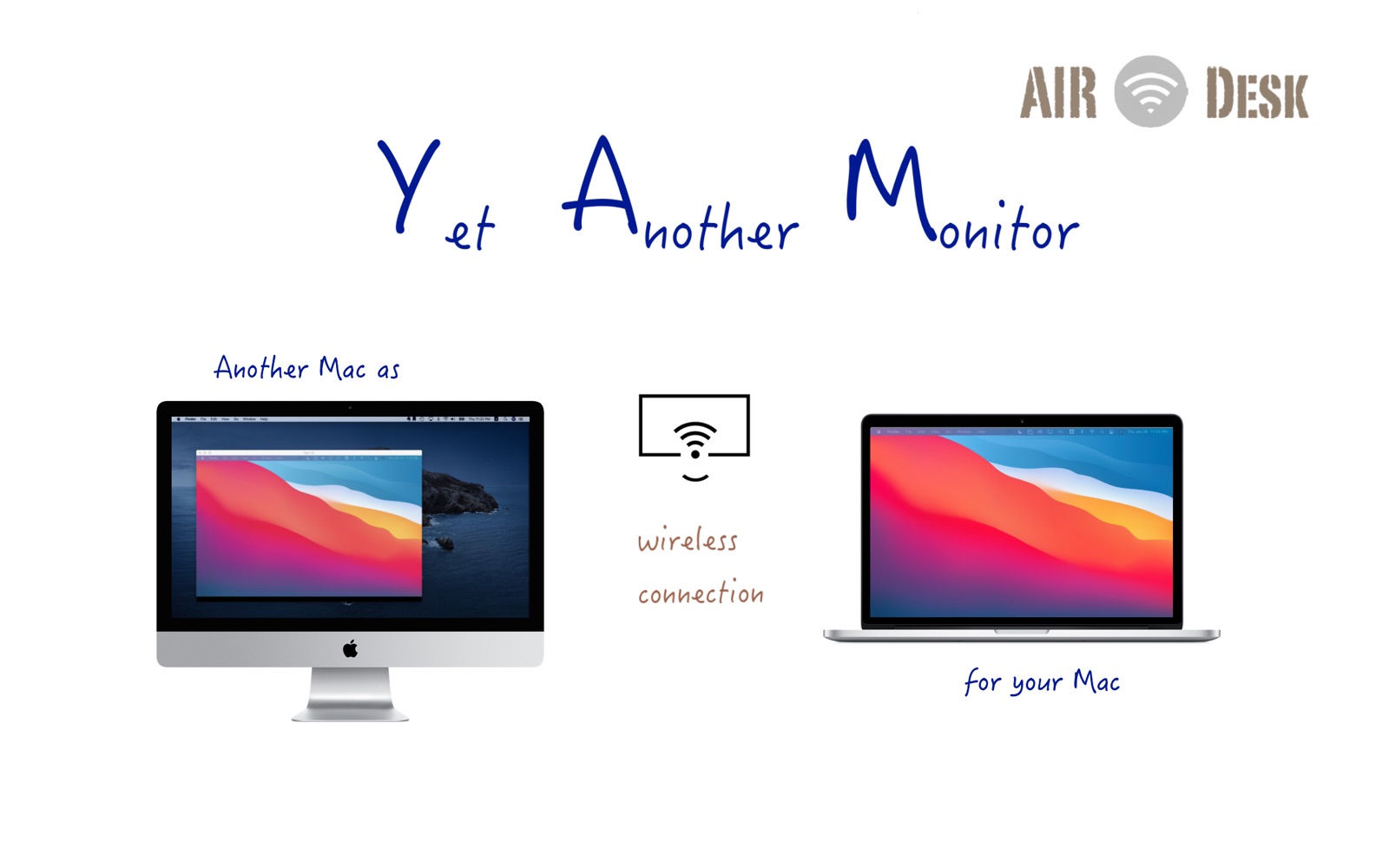 Yam Air Desk 2.0 : Main Window