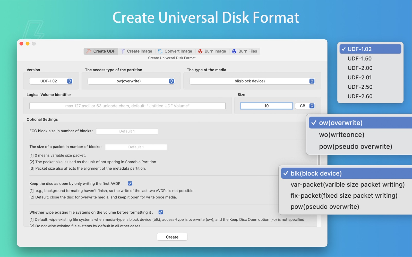 Disk Image Toolbox 2.2 : Main Window