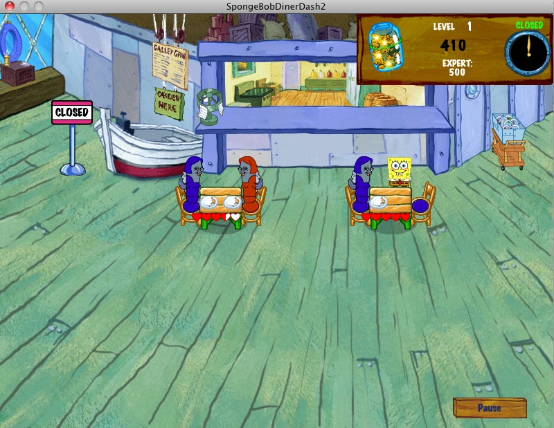 SpongeBob Diner Dash 2 1.0 : General view