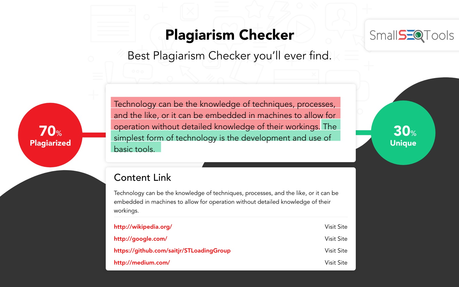 Plagiarism Checker 3.6 : Main Window