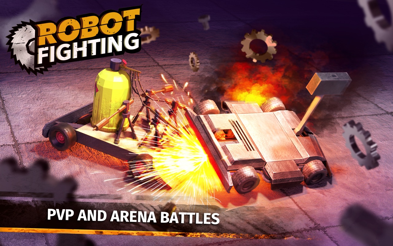 Robot Fighting 2 - Minibots 2.2 : Main Window