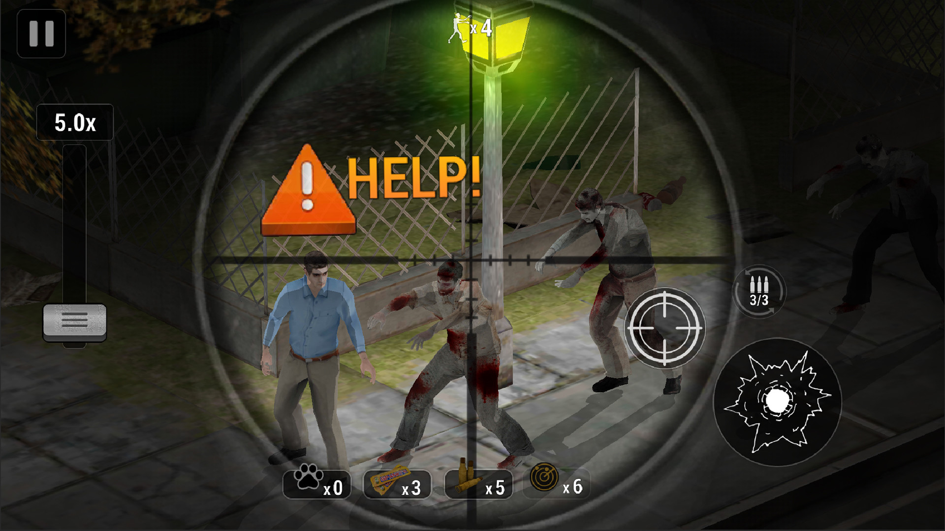 Zombie Hunter 1.0 : Main Window