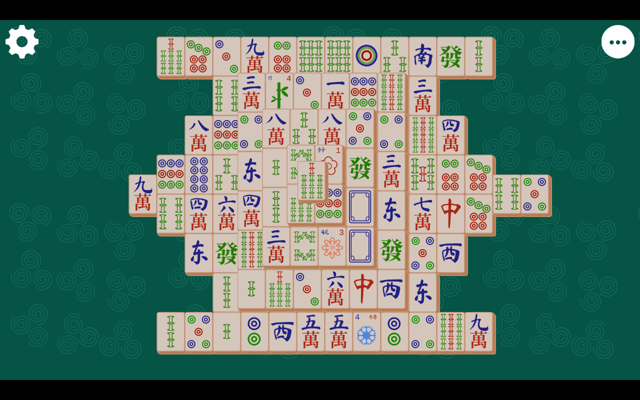 Mahjong Single 0.8 : Main Window