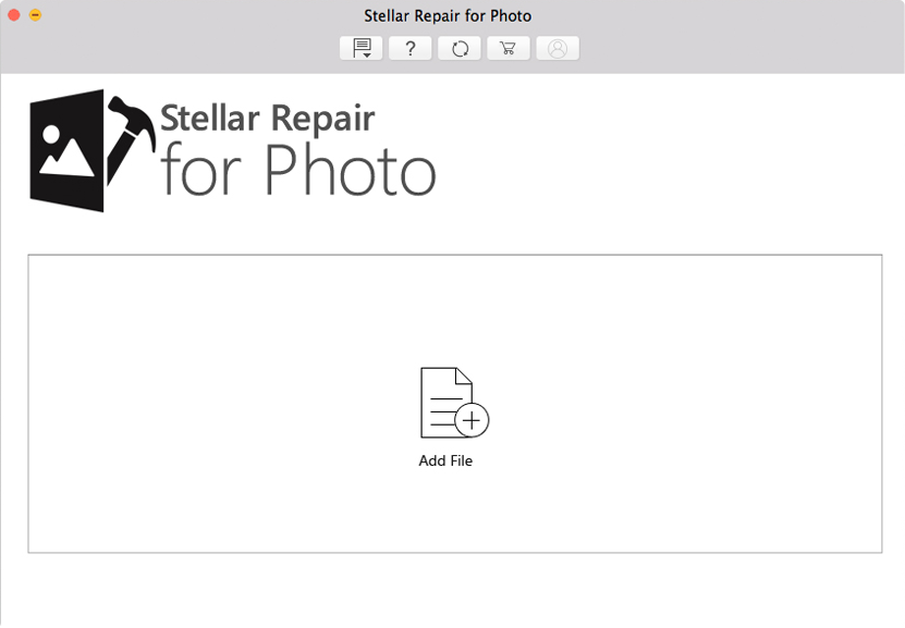 Stellar Repair for Photo-Mac 8.2 : Main Window