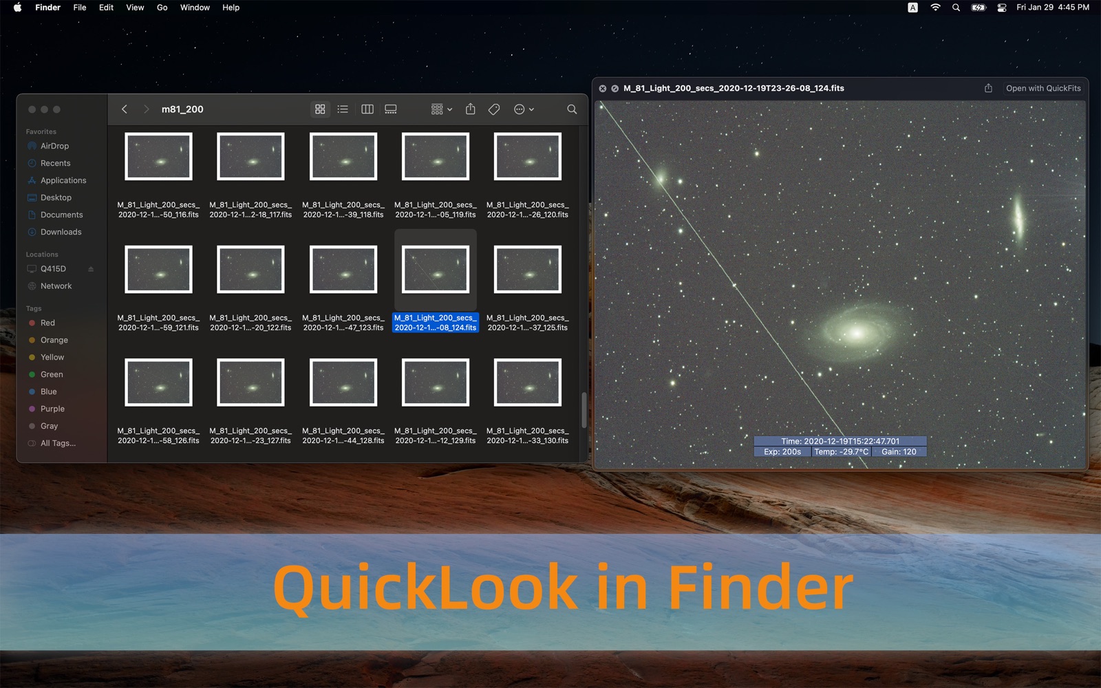 QuickFits 1.2 : Main Window