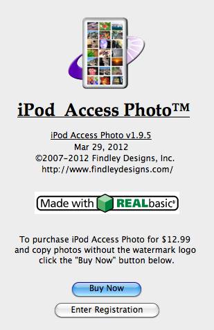 iPod Access Photo 1.9 : About