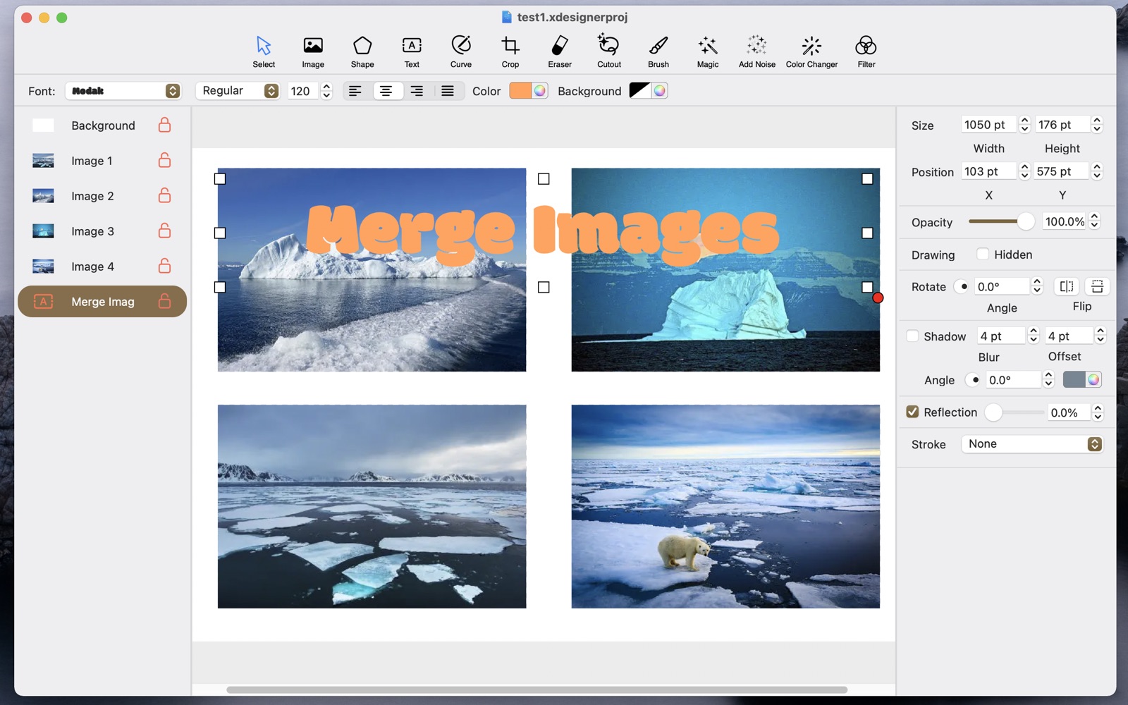 iGraphic Designer 5.2 : Main Window