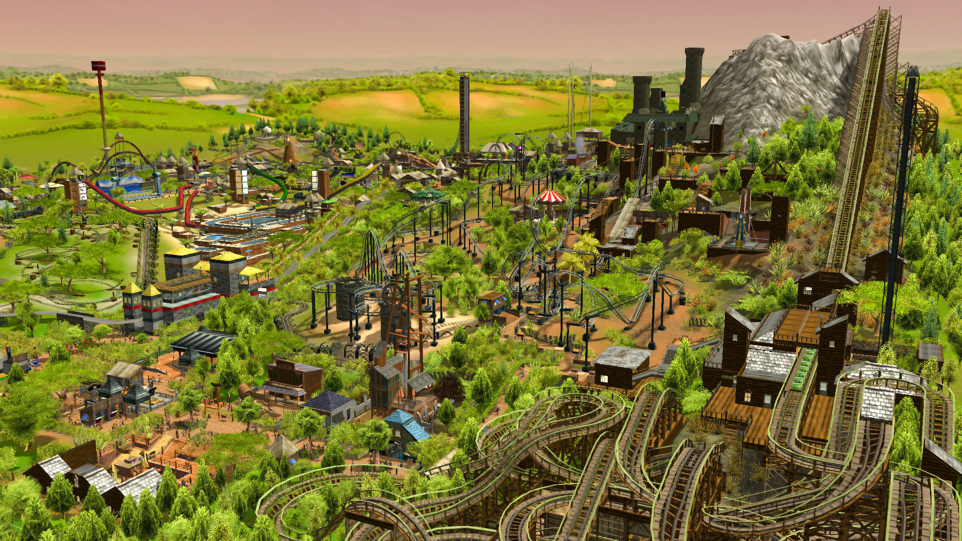RollerCoaster Tycoon® 3 Complete Edition 1.0 : Main Window