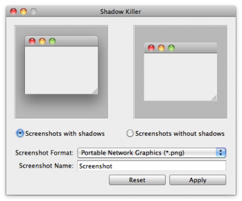 ShadowKiller : Main window