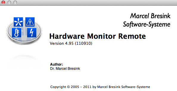 Hardware Monitor Remote 4.9 : About