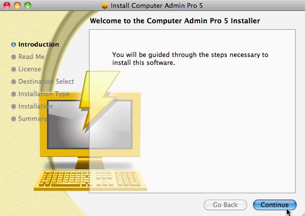 Computer Admin Pro 5.0 : Main window