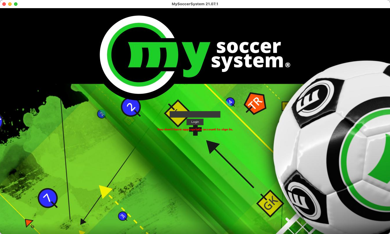 MySoccerSystem 21.0 : Main Window