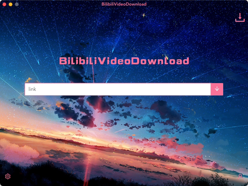 BilibiliVideoDownload 3.3 : Main Window