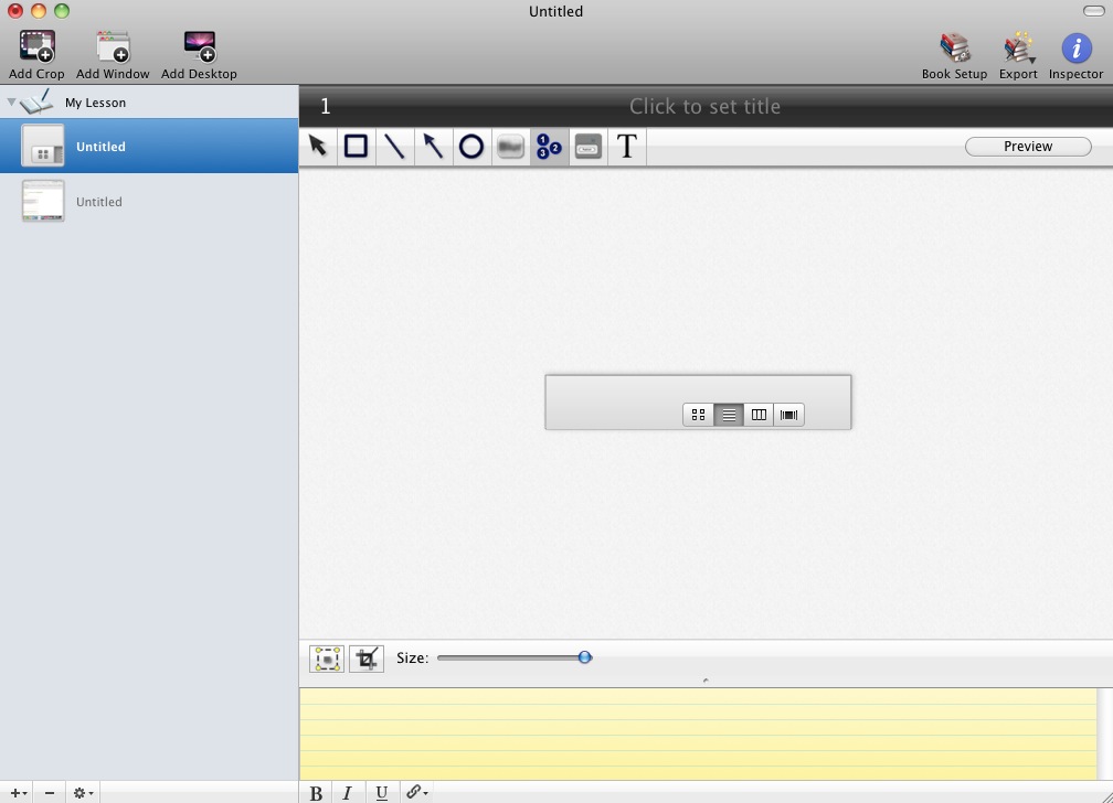 MacSnapper 1.1 : Main window