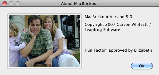 MacBrickout 5.0 : About