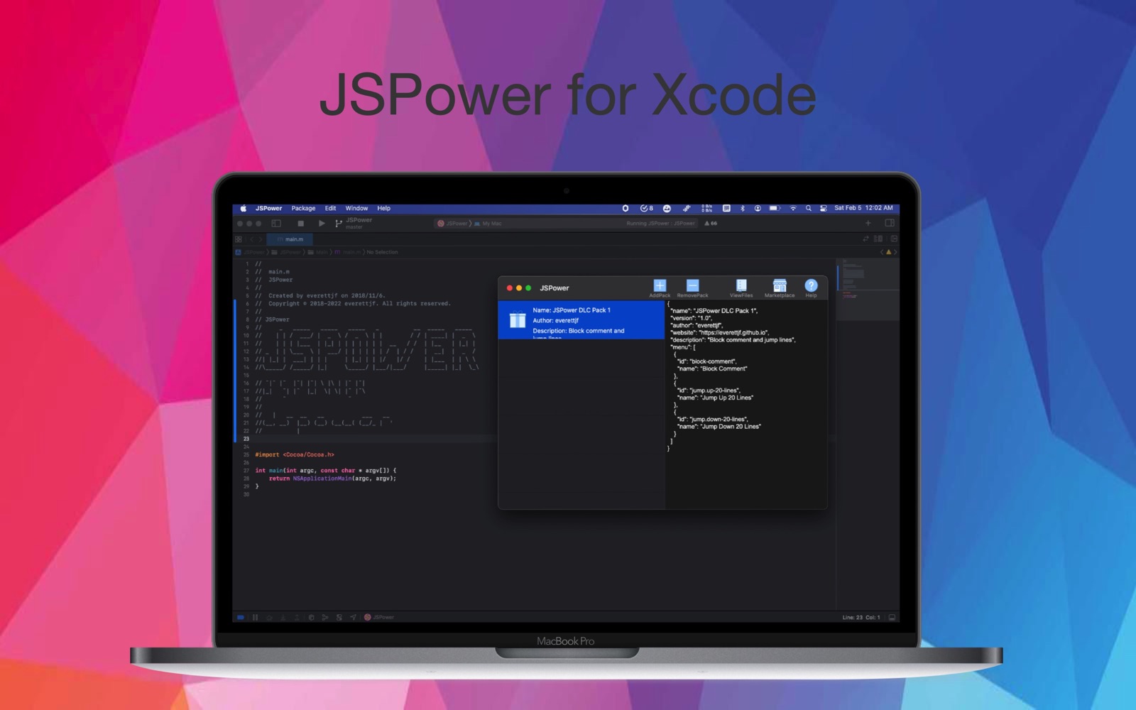 JSPower 3.0 : Main Window