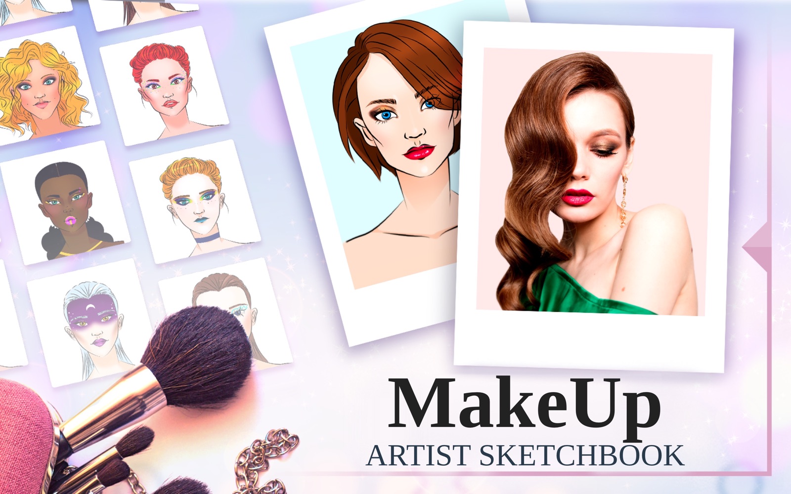 Makeup Artist - Pro Sketchbook 1.0 : Main Window