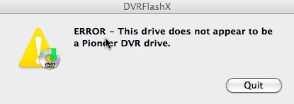 DVRFlashX 2.1 : Main window