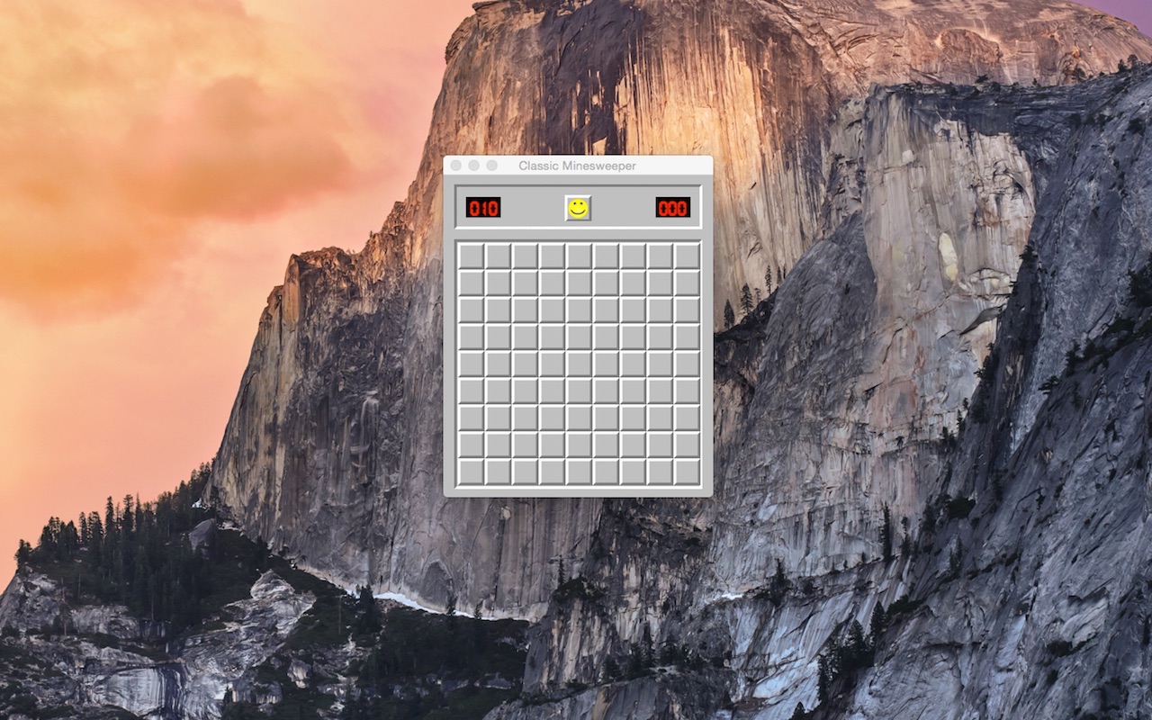 Classic Minesweeper 11.0 : Main Window