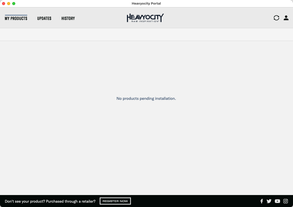 Heavyocity Portal 2.3 : Main Window