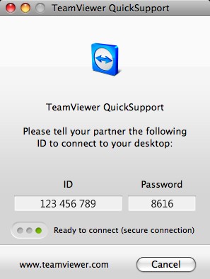 QuickSupport 6.0 : Main window
