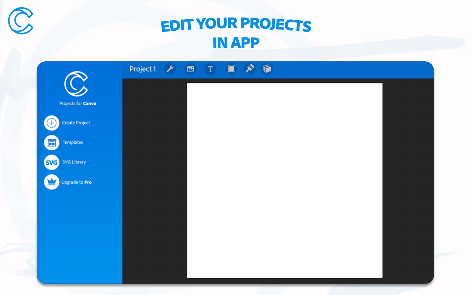 Project Creator for Canva 1.1 : Main Window
