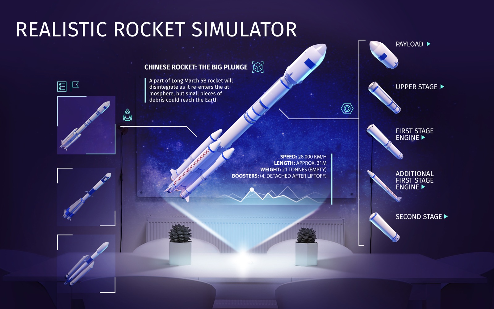 Rocket Construction 1.0 : Main Window