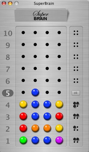 SuperBrain 1.0 : Playing the game