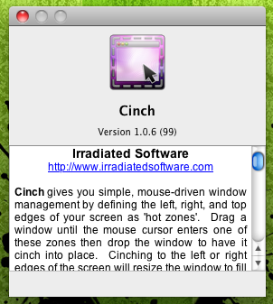 Cinch 1.0 : About