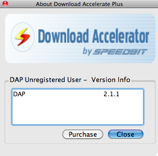 DAP 2.1 : Program version