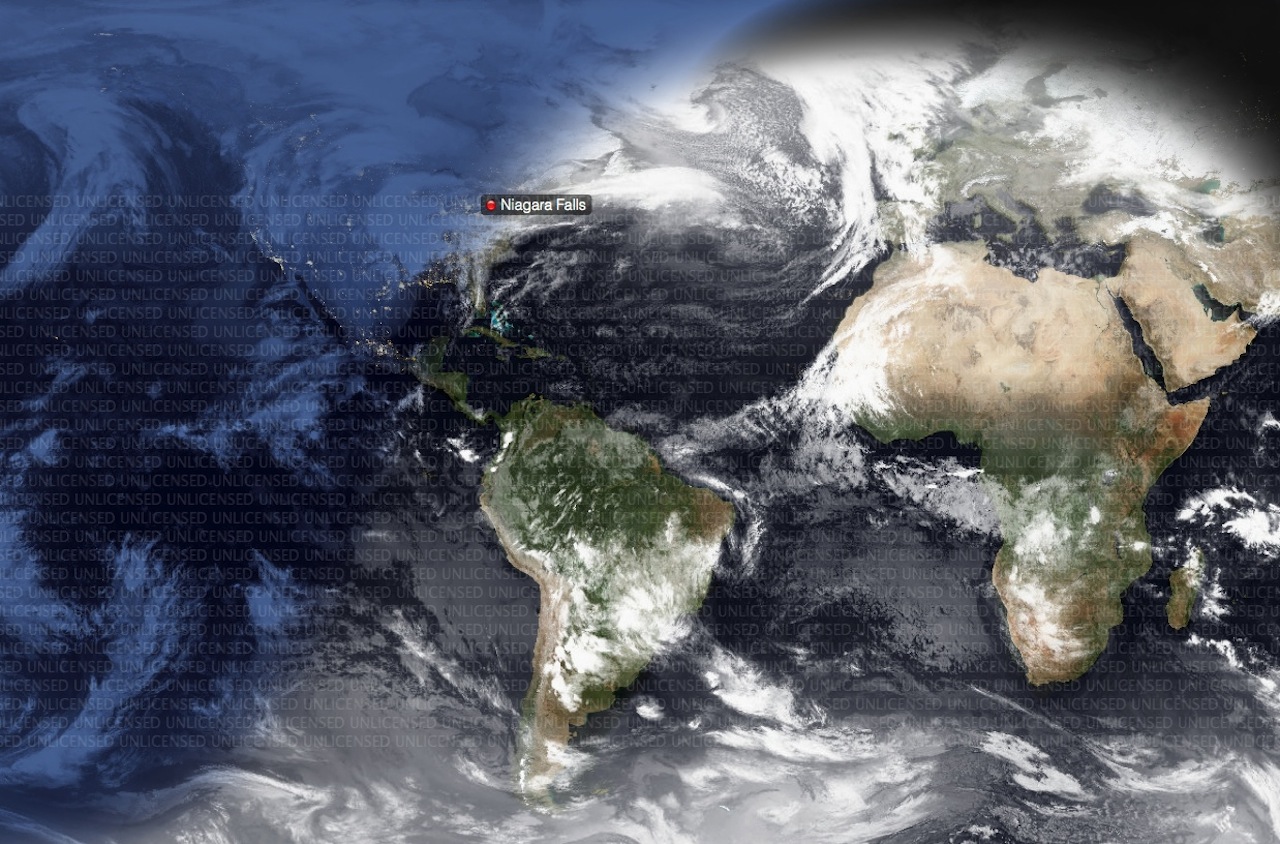 EarthDesk 6.6 : Earth Screen Representation