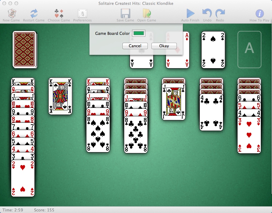 Solitaire Greatest Hits : Program Preferences