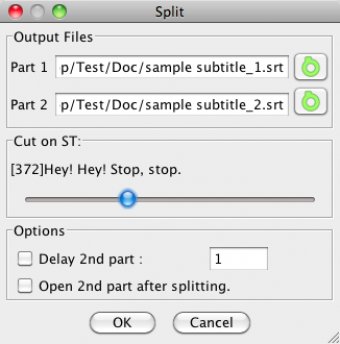 Split Subtitle