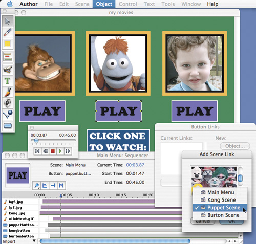 MovieWorks Deluxe 7.0 : Main window