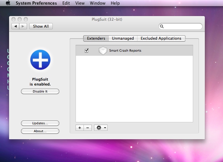 PlugSuit Installer 1.5 : Main window