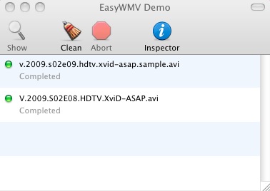 EasyWMV 1.5 : Main window