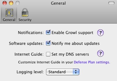 DynDNS Updater 3.0 : General settings
