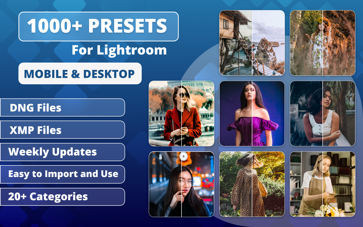 Presets for Lightroom 1.0 : Main Window