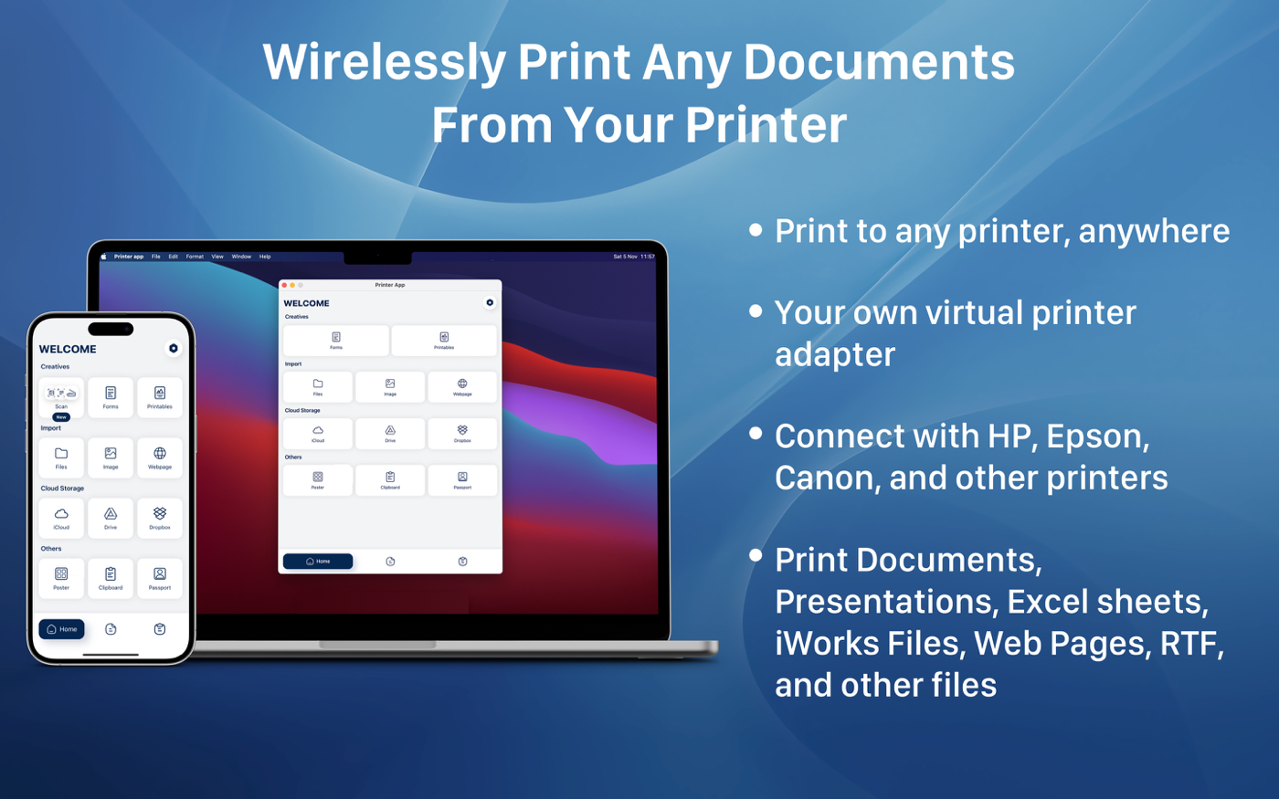 Printer App 1.2 : Main Window