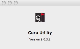 Guru Utility 2.0 : Main window