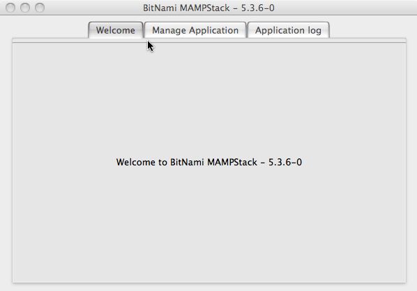 mampstack- 5.3 : Main window