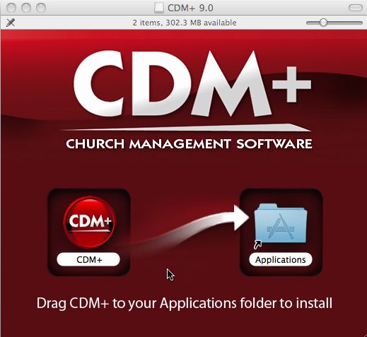 CDM+ 9.0 : Main window